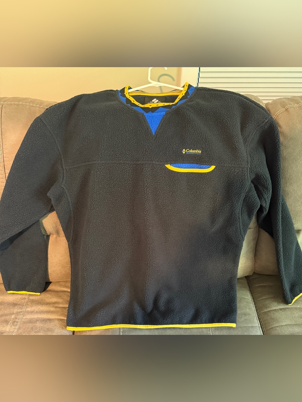 Men’s Columbia Wapitoo Black Fleece Crewneck